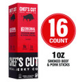 Original Smokehouse Beef and Pork Meat Stick, 1 oz Individually Wrapped, 16/Carton