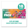 Energy Sweet Splash Variety Pack, Assorted Flavors, 12 oz Can, 18/Carton