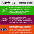 Mini Cans Variety Pack, Assorted Flavors, 7.5 oz Can, 30/Carton