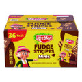 Mini Cookies, Fudge Stripes, 2 oz Pouch, 36/Box