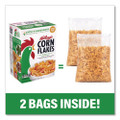 Corn Flakes Cereal,  2 Bags/Box,  43 oz Box