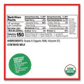 Shelf-Stable Whole Milk Boxes, 8 oz Box, 18/Carton