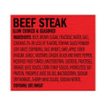 Jumbo Teriyaki Beek Steak, 2 oz, 12/Box