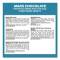 Assortment Milk Chocolate/Mar's Chocolate Favorites, 30.22 oz Bag and 62.6 oz Bag/Carton