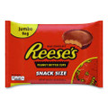Snack Size Peanut Butter Cups, 19.5 oz Bag, 2 Bags/Carton