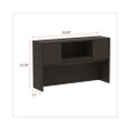 Alera Valencia Series Hutch With Doors, 58.88w X 15d X 35.38h, Espresso