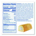 Twinkies, Vanilla, 1.36 oz Individually Wrapped, 10/Pack, 3 Packs/Carton
