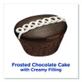 CupCakes, Chocolate, 1.59 oz Individually Wrapped, 8/Pack, 3 Packs/Carton