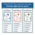 Premium Color Copy Print Paper, 100 Bright, 28 lb Bond Weight, 8.5 x 11, Photo White, 500 Sheets/Ream, 8 Reams/Carton