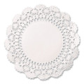 Cambridge Lace Doilies, Round, 5", White, 10,000/Carton