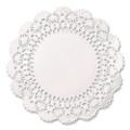Cambridge Lace Doilies, Round, 12", White, 4,000/Carton
