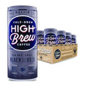 Cold Brew Coffee + Protein, Black and Bold, 8 oz Can, 12/Pack