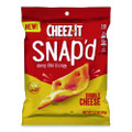 Cheez-it Snap'd Crackers, Double Cheese, 2.2 oz Pouch, 6/Pack