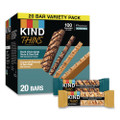 Thins Dark Chocolate Nuts and Sea Salt/Caramel Almond and Sea Salt Variety Pack, 0.74 oz Bar, 20/Box