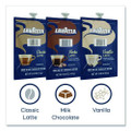 Latte Merchandiser Kit, Classic/Mocha/Vanilla Freshpacks, 54/Carton