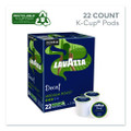 Lavazza Classico Coffee K-Cups, Decaf, 0.41 oz, 22/Box