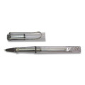 safari Rollerball Pen, Stick, Medium, Black Ink, Vista Transparent/Black Barrel