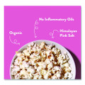 Snack Organic Himalayan Pink Salt Popcorn, 0.88 oz Bag, 18/Carton