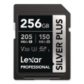 Professional SILVER Series SDXC Memory Card, 205MB/s Read Speeds and 150MB/s Write Speeds, UHS-I V30 U1 Class 10, 256 GB