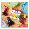 Food Coloring, Red/Yellow/Blue, 0.5 oz Bottle, 3/Box