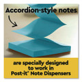 Recycled Pop-up Notes in Oasis Collection Colors, Cabinet Pack, 3" x 3", Assorted Colors, 70 Sheets/Pad, 18 Pads/Pack