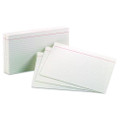 Ruled Index Cards, 5 X 8, White, 100/pack