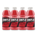 Gameplan Sports Drink, Fruit Punch, 20 oz Bottle, 24/Carton
