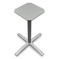 Between Seated-height X-base For 30"-36" Table Tops, Silver