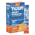 Sport Hydration Electrolyte Powder Drink Mix, All Out Orange, 0.18 oz Stick, 10/Box