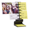 Mini Note Holder, Plastic, Black