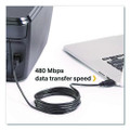 USB Printer Cable, 6 ft, Black
