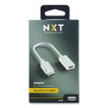 DisplayPort to HDMI Adapter, 6", White