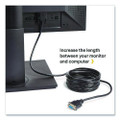 VGA/SVGA Extension Cable, 10 ft, Black