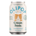 Prebiotic Soda, Cream Soda, 12 oz Can, 12/Carton
