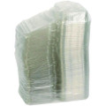 EarthChoice Tamper Evident Recycled Hinged Lid Deli Container, 24 oz, 7.25 x 6.37 x 2, Clear, Plastic, 231/Carton
