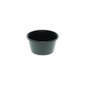 Plastic Portion Cup, 2 oz., Black, 2,400/Carton