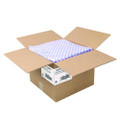 Grease-Resistant Food Wrap, 12 x 12, Blue Check, 5,000/Carton