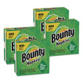 Quilted Napkins, 1-Ply, 12.1 x 12, White, 400/Pack, 4 Packs/Carton