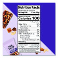 Nut Bars, Salted Caramel Dark Chocolate, 0.7 oz Bar, 20/Box