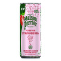 Maison Perrier Sparkling Water, 11.15 oz Can, Strawberry, 8 Cans/Box