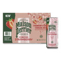 Maison Perrier Sparkling Water, 11.15 oz Can, Strawberry, 8 Cans/Box