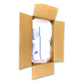 Foam Hinged Lid Containers, 3-Compartment, 9 x 9 x 3, White, Foam, 200/Carton