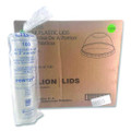 PET Lids, Fits 5 oz and 8 oz Sundae Cup, 100/Sleeve, 10/Sleeves/Carton