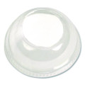 PET Lids, Fits 5 oz and 8 oz Sundae Cup, 100/Sleeve, 10/Sleeves/Carton