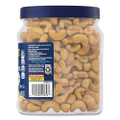 Salted Cashew Halves and Pieces, 26 oz Canister