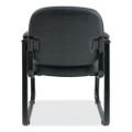 Alera Genaro Series Half-back Sled Base Guest Chair, 25" X 24.80" X 33.66", Black - VISALERL43C16