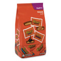 Milk Chocolate Peanut Butter Assortment Snack Size Candy, Individually Wrapped, 28.05 oz Bag