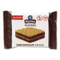 Wafers, Dark Chocolate, 0.78 oz Packet, 16/Box