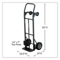 Tuff Truck Convertible Hand Truck, 400 lb to 500 lb Capacity, 14.5 x 45.6, Black