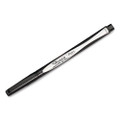 Water-Resistant Ink Porous Point Pen, Stick, Fine 0.4 mm, Black Ink, Black Barrel, 2/Pack